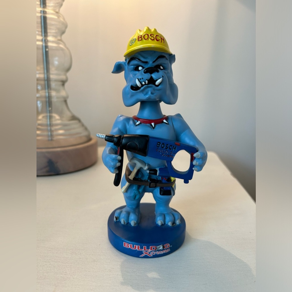 Bosch tools Bulldog bobble head (see pic for condition)